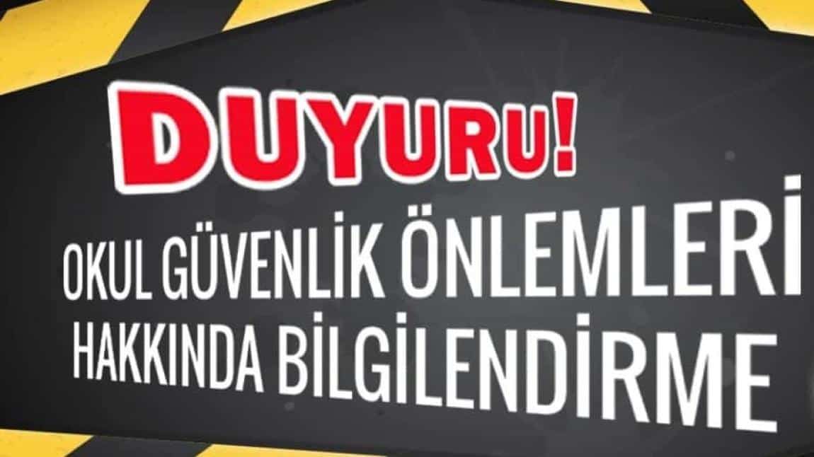 BAKANLIK GENELGESİ VE OKUL GÜVENLİK ÖNLEMLERİ